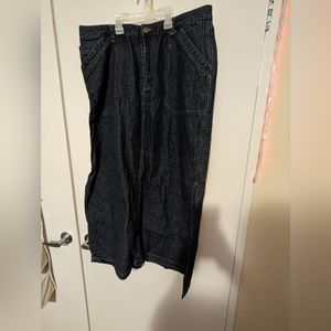 Denim maxi skirt size 16